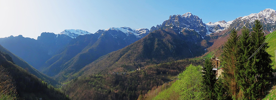 Vista panoramica da Cantello di Valtorta